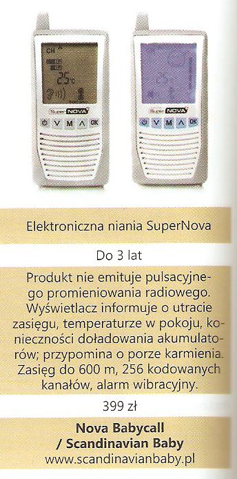 Elektroniczna niania SuperNova