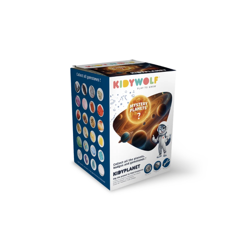 Kidywolf - KIDYPLANET tajemnicza planeta – zestaw do odkrywania kamieni półszlachetnych