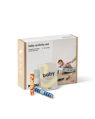 MODU - Baby activity set - Ocean Mint / Forest Green