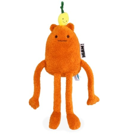 DOUDOU - MIAM! John Lemon, 40 cm, pomarańczowa cytryna