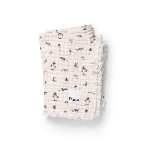 Elodie Details - Kocyk Soft Cotton Blanket - Garden Leo’s Resort