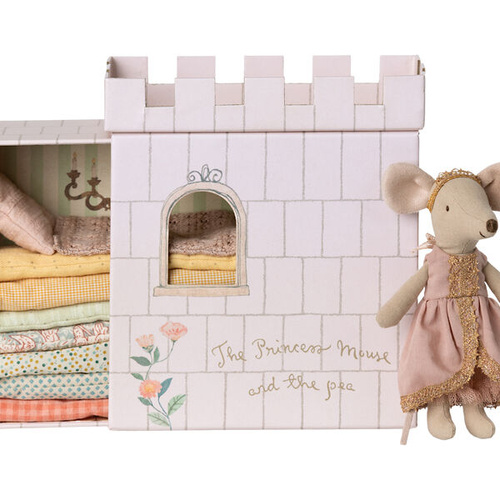 MAILEG - Myszka Księżniczka na ziarnku grochu