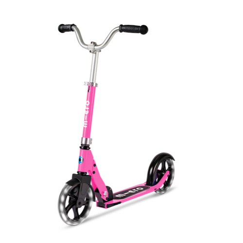 MICRO - hulajnoga dwukołowa dla dzieci Cruiser LED, pink