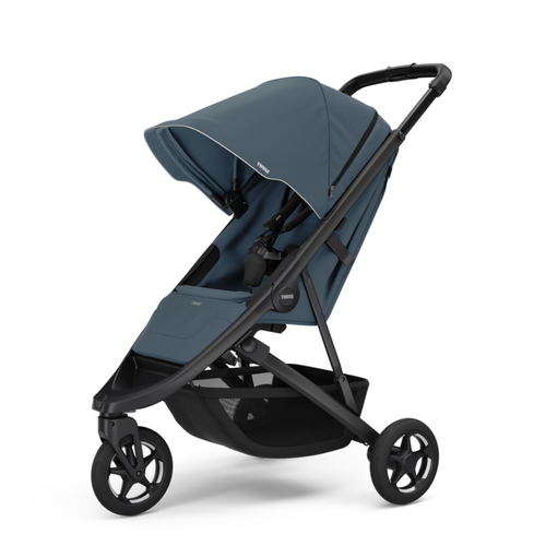 THULE - wózek spacerowy Spring 2 - Dark slate on black