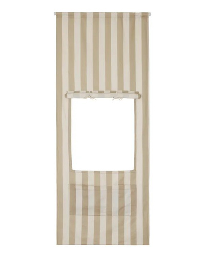 Kid's Concept - Kotara na drzwi do zabawy w teatrzyk/sklep - Stripe beige