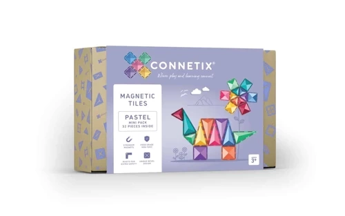 CONNETIX - Klocki magnetyczne Pastel Mini Pack - 32 el.