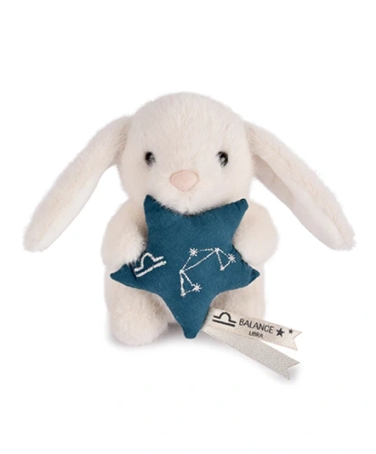 DOUDOU - pluszowy królik ze znakiem zodiaku DOUDOU ASTRO, Doudou et Compagnie, 12 cm, waga