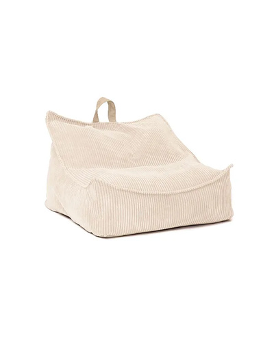 KID'S CONCEPT - pufa worek, off-white