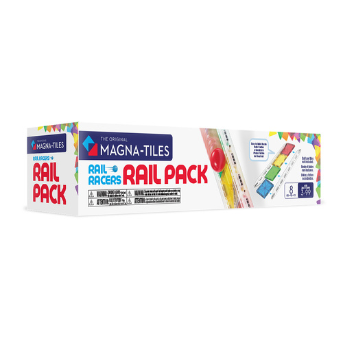 MAGNA-TILES - klocki magnetyczne Rail Racers Rail Pack