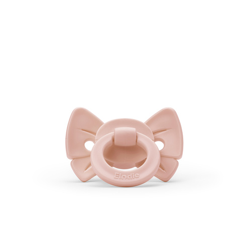 ELODIE DETAILS - smoczek silikonowy Binky Bow 3m+, misty pink