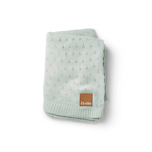 Elodie Details - Kocyk Pointelle - Mineral Green