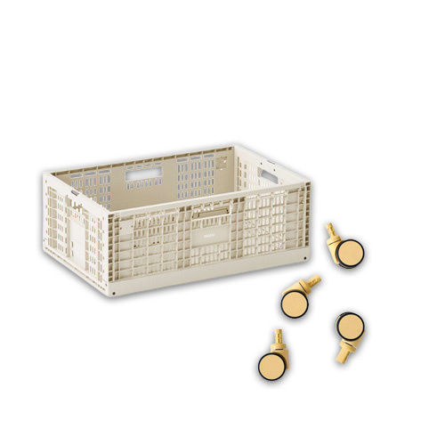 MODU - ZESTAW skrzynia do przechowywania + kółka