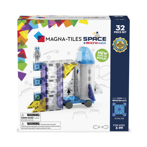 MAGNA-TILES - klocki magnetyczne Kosmos - 32 el.