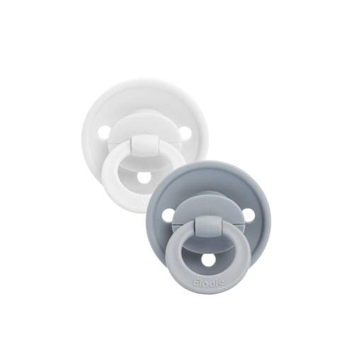 ELODIE DETAILS - smoczek silikonowy 0-6 m Binky Bundle, sunrise blue - 2 sztuki [OUTLET]