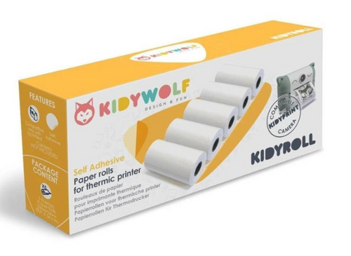 Kidywolf - samoprzylepny papier do aparatów Kidyprint