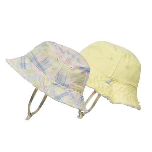 Elodie Details - Dwustronny kapelusz Bucket Hat - Pastel Braids - 6-12 m-cy