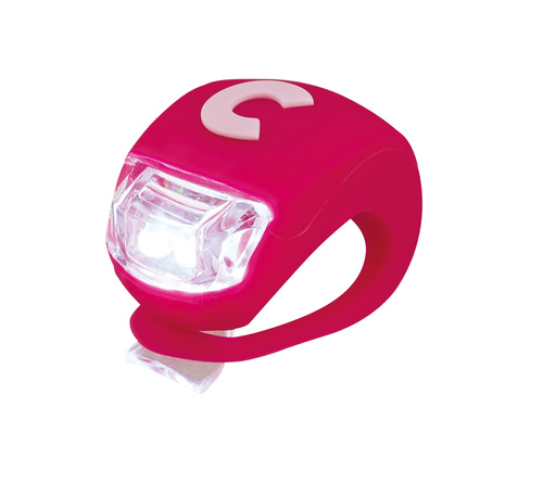 MICRO - światełko na kierownicę Deluxe, pink