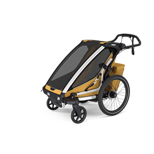 Przyczepka rowerowa dla dziecka, pojedyncza - Thule Chariot Sport 2 G3 - Natural Gold