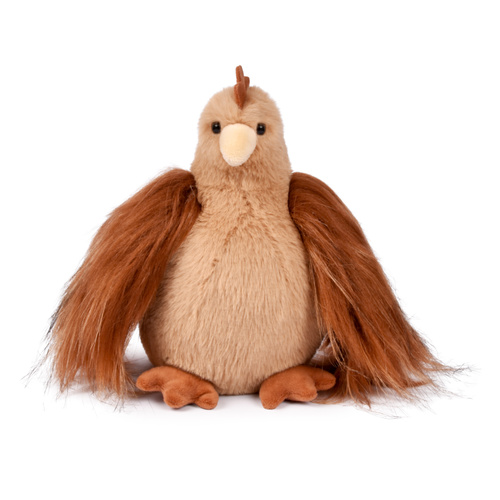 Histoire d'Ours - przytulanka kurka Poulette, 20 cm, rudowłosa