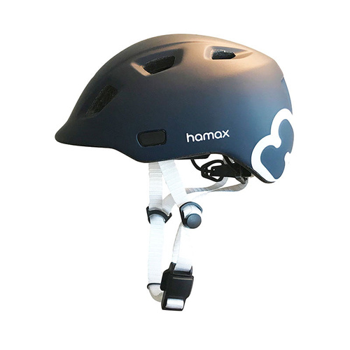 Hamax - Kask dziecięcy roz 47-52 - navy blue/white