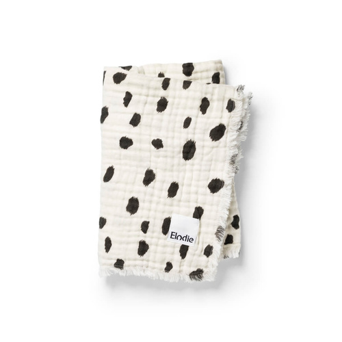 Elodie Details - Kocyk Soft Cotton Blanket - Dalmatian Dots Grande