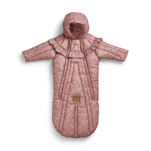 ELODIE DETAILS - kombinezon dziecięcy, Pink Petit River Rose 0-6 m-cy