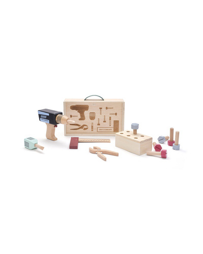 Kid's Concept - walizka z drewnianymi narzędziami KID'S HUB