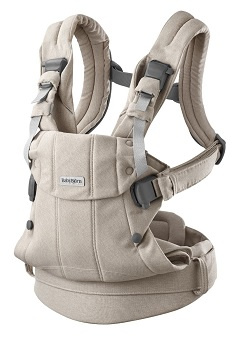 BABYBJORN - nosidełko Harmony, Woven Jasny Beż melanż