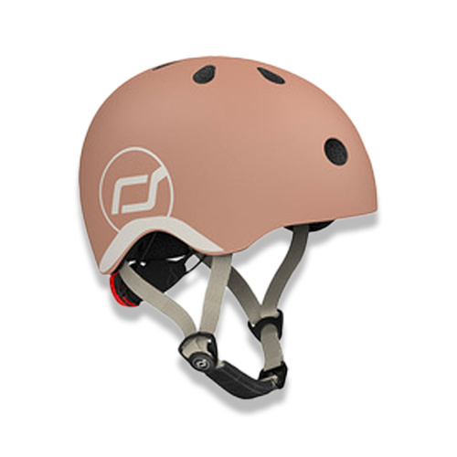 SCOOTANDRIDE - Kask XXS-S dla dzieci 1-5 lat - Mocha