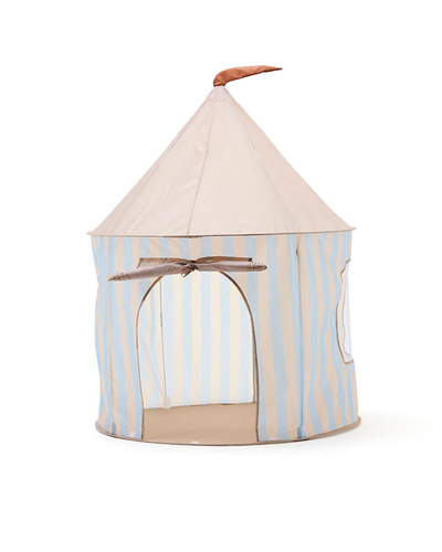 Kid's Concept - Namiot do zabawy w paski, błękitny