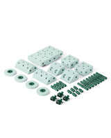 Miętowy || Ocean Mint / Forest Green || Piaskowoszary