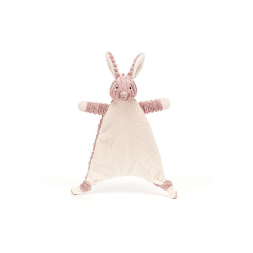 Jellycat - Króliczek Sztruksowy Szmatka Przytulanka, Różowa 28 cm