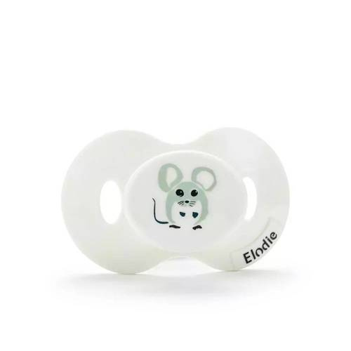 ELODIE DETAILS - smoczek silikonowy 3m+, Forest Mouse Max [OUTLET]