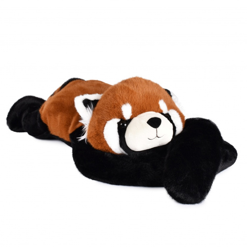 DOUDOU - obciążeniowa pluszowa panda ruda Podcoll Histoire d'Ours, 100 cm, pomarańczowy