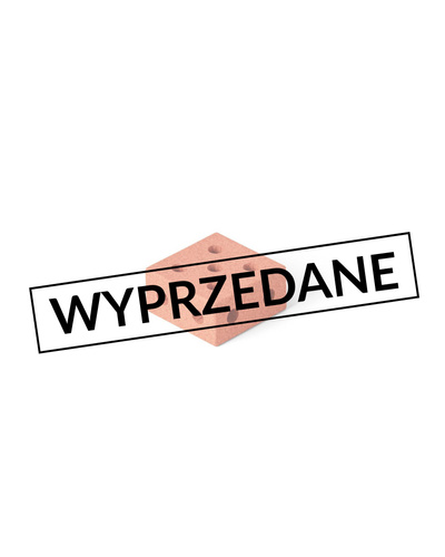 MODU - block square - sensoryczny blok piankowy, pomarańczowy