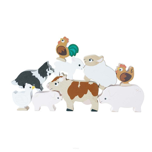 Le Toy Van - drewniane figurki, zwierzątka wiejskie