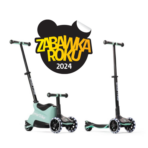 smarTrike - Hulajnoga 4w1 Xtend Scooter + Ride-on - Soft Green [OUTLET]