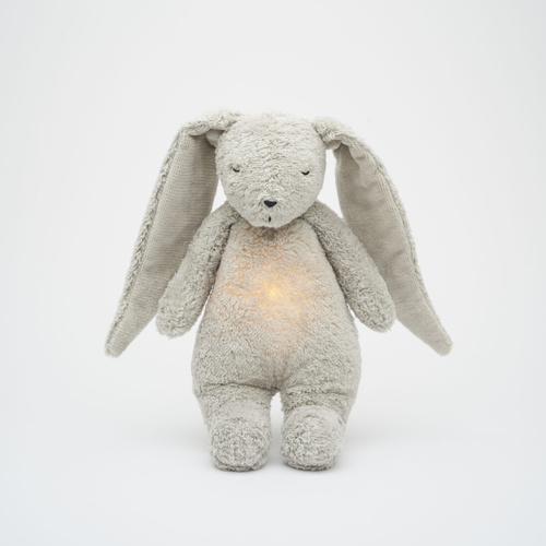 Monnie - Szumiący, organiczny królik z lampką - Gray Natur
