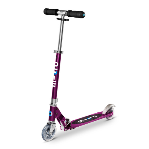 MICRO - hulajnoga dwukołowa dla dzieci od 5 lat Sprite, purple metallic