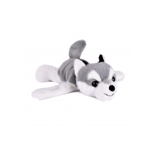 DOUDOU - pluszowa bransoletka slap pies husky Podcoll, Histoire d'Ours, jasny szary