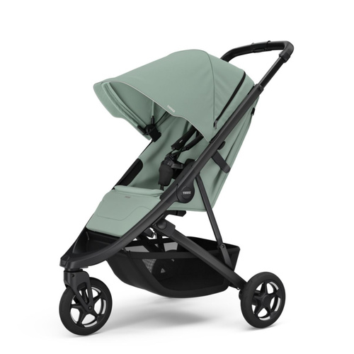 Wózek spacerowy Thule Spring 2 - Black/Mist Green