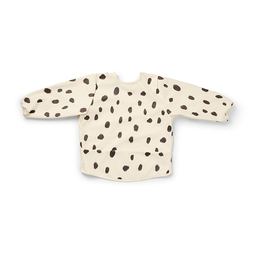 Elodie Details - Śliniak z długim rękawem, dalmatian dots grande