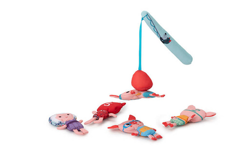 LILLIPUTIENS Zestaw do wędkowania w kąpieli Wilk Louis 12 m+