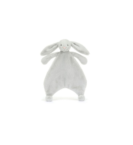 Jellycat - Króliczek Szmatka Przytulanka, Srebrna 27 cm