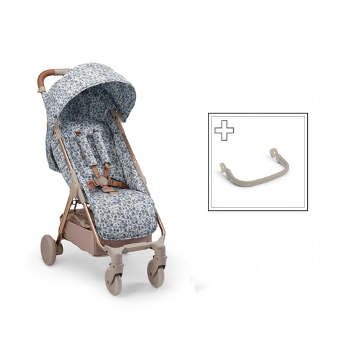 Elodie Details - wózek spacerowy MONDO - Garden Leo Toile + pałąk do wózka - ZESTAW