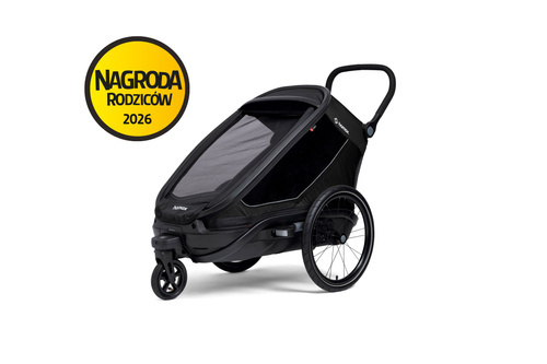 Hamax - przyczepka rowerowa Outback Next, black
