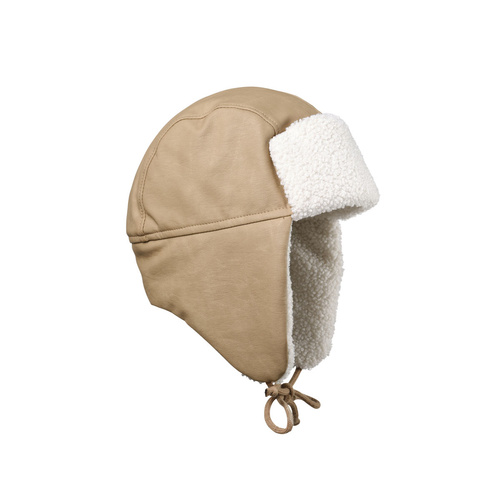 Elodie Details - Czapka Zimowa Aviator Brown 6-12 m-cy [OUTLET]