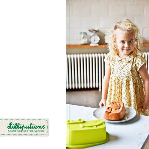 LILLIPUTIENS - Silikonowa forma do pieczenia Mały kucharz, Krokodyl Anatol, 4+