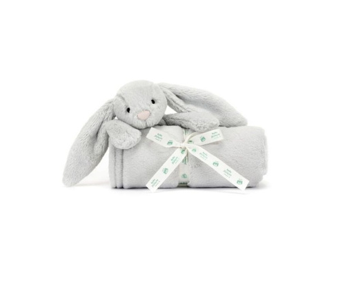 Jellycat - Króliczek Kocyk, Srebrny 70 cm