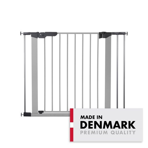 Baby Dan - Bramka ochronna PREMIER od 92,5-99,8 cm, srebrny